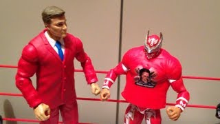 WWE ACTION INSIDER John Laurinaitis BAF best of PPV figure review mattel elite quotgrims toy showquot [upl. by Akkinahs]