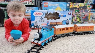 Learning How to Build amp Operate Our First Thomas Lionel RC Train [upl. by Eiramanad797]