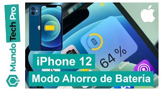 iPhone 12 📱 Activando Modo Ahorro de Batería [upl. by Merrick]