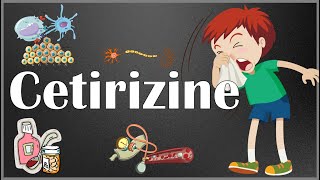 Cetirizine Zyrtec Reactine Prevalin  Uses Mechanism Of Action Adverse Effects Pharmacology [upl. by Yllime]