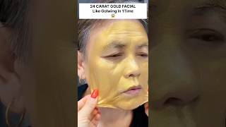 Parlour Like Golden Facial At HomeGet Glowing SkinRemove Dark Spots amp Pimple skin beauty shorts [upl. by Arten523]