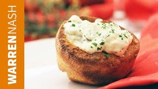 Stuffed Yorkshire Puddings Recipe  Christmas Party Food  Recipes by Warren Nash [upl. by Hadeehsar]