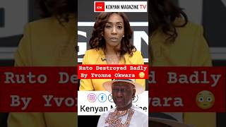 Yvonne Okwara destroying President Ruto and his regime on live TV [upl. by Stoneham]