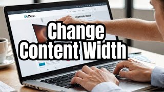 How To Adjust Your Wordpress Content Area Width 2024 [upl. by Aehtrod]