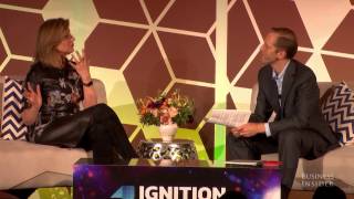 Arianna Huffington talks about the purpose of Thrive Global [upl. by Lapides402]