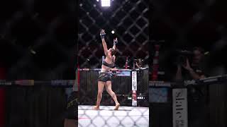 WOO First stoppage of the evening UFCVegas92 [upl. by Dorison]