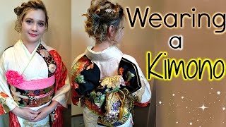 How to Wear a Kimono  Japanese Traditional Wear [upl. by Junno71]