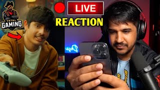 Desi Gamers AmitBhai LIVE🔴 Reaction on AJJUBHAI FACE REVEAL  Total Gaming Face Reveal [upl. by Rosalinda]