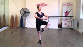 4 Arabesques Positions Vaganova system ballet class tutorial beginner level [upl. by Yatzeck]