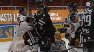 Aatos Koivu Shows Physical Side  Mixes It Up in Scrum  Season High TOI Highlight 92524 [upl. by Eldridge362]