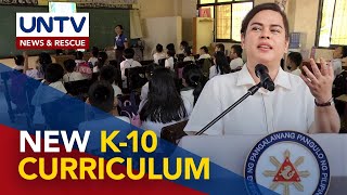 DepEd launches revised K10 curriculum effective SY 20242025 [upl. by Mccutcheon509]