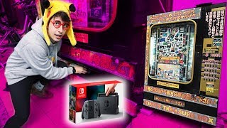 GANO una NINTENDO SWITCH en LA MEJOR MÁQUINA EXPENDEDORA del MUNDO [upl. by Erdnoid]