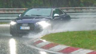 NÜRBURGRING Extreme WEATHER Conditions FAILS amp Highlights Touristenfahrten Nordschleife [upl. by Noiramaj56]