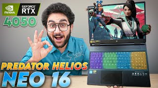 Acer Predator Helios Neo 16  The Ideal Gaming amp Performance Centric Laptop [upl. by Charo671]