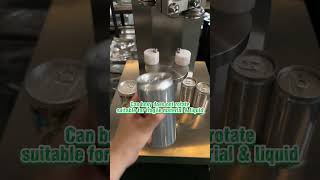 Commercial Canning Aluminum Coffee Can Soda Beer Pop Can Sealer Machine [upl. by Amzu]