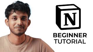 How to Use Notion  Beginner Tutorial Free Templates [upl. by Milford]