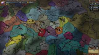 EU4 Franconia Campaign Day 1 [upl. by Jerroll]