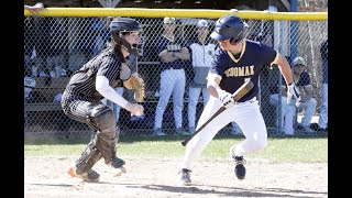 Lincoln Academy at Medomak Valley baseball [upl. by Dott672]