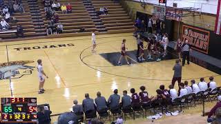 Fairfield High vs Oskaloosa High SchFairfield High vs Oskaloosa High School Boys Varsity Basketball [upl. by Burnley843]