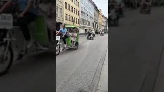 The Cyclist Who’s Searching for a Cheap Doner in Marienplatz” duner olafscholz 😂😂 [upl. by Rustie]