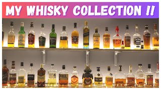 My Whisky Collection 2023  Whisky Collector  Scotch Bourbon Indian Whisky and more Home Bar [upl. by Aitak]