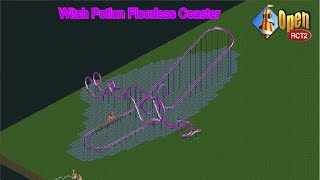 Witch Potion Floorless Coaster BampM Floorless Coaster In Open RCT 2 [upl. by Notserk]