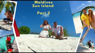 MALDIVES 2019  Milos amp Milena  Sun Island Resort 2 part [upl. by Refenej]