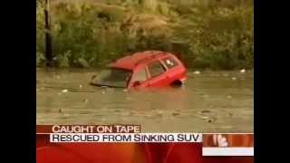 Woman Drowning in her SUV is Miraculously Saved [upl. by Aneliram]