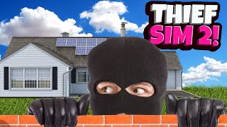 Breaking Into Houses and Stealing Loot For BIG PROFIT Thief Simulator 2 [upl. by Ellenoj]