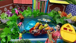 மகிழ்ச்சியான நேரம் பகுதி 484  Kavitha vinitha team in crocodile pond  mini green food [upl. by Hendry]