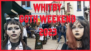 Whitby Goth Weekend April 2023 Royal Emporium Steampunk [upl. by Merchant162]