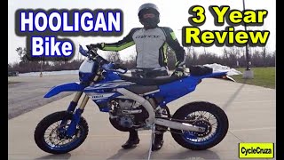 Yamaha YZ450FX Supermoto 3 Year REVIEW PROBLEMS [upl. by Orfield]