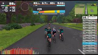 One too many days  FRR Tour Britannia  Stage 4  Yorkshire  Harrogate UCI x2  GHT  Zwift [upl. by Kalle178]