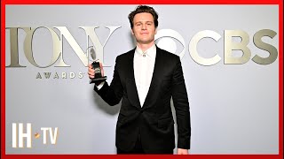 Jonathan Groff Reacts To First Tony Award Win Exclusive [upl. by Bunker]