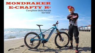 MONDRAKER ECRAFTY R 2018 Test Ride MTB EEnduro  CASTIGLIONE DELLA PESCAIA POV [upl. by Anastasio342]