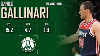 MILWAUKEE BUCKS Danilo Gallinari ᴴᴰ [upl. by Brine]