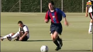 Lionel Messi ● Age 16 Rare Skills Goals amp Dribbles La Masia HD [upl. by Nylikcaj]