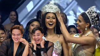 MYRNA ESGUERRA Binibining Pilipinas International 2024 Full Performance  REACTION [upl. by Eentruok]