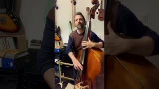 Covering Mahmood  Tuta Gold for Double Bass [upl. by Bernj]