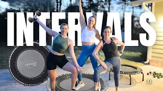 45 MIN Trampoline Total Body HIIT Workout ⟩⟩ Cardio amp Strength ⟩⟩ Intermediate  Advanced Level [upl. by Ardnazxela]