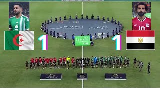 ALGÉRIE VS EGYPT 11 UN MATCH DE HAUT NIVEAU [upl. by Goar]