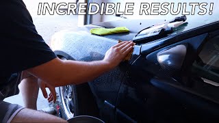 How To Wet Sand a New Paint Job  Spray Painted Car [upl. by Rollet263]