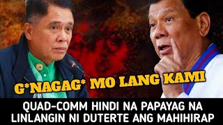 CONGPADUANO TINAWAG NA DUWAG BAHAG ANG BUNTOT NI DUTERTE HUNDI DUMALO [upl. by Horgan]