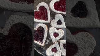 Learn how to make delicious Linzer Heart cookies [upl. by Oicangi]