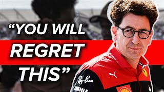 Why Mattia Binotto LEAVING FERRARI was a BAD MOVE [upl. by Neelyad]