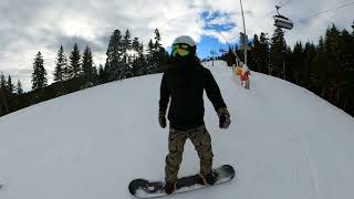 Snowboarding in Borovets 4K [upl. by Eibloc395]