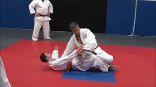 Classic combination of kouchi gari amp morote seoi nage [upl. by Epilif]