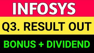 Infosys Q3 Results OUT  Infosys share latest news  Infosys share news today [upl. by Barra]