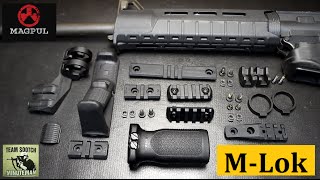 Magpuls New Mlok Accessories amp Key Mod Comparison [upl. by Nyllaf]