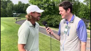 Tommy Fleetwood on why caddying is such a hard job [upl. by Duer]